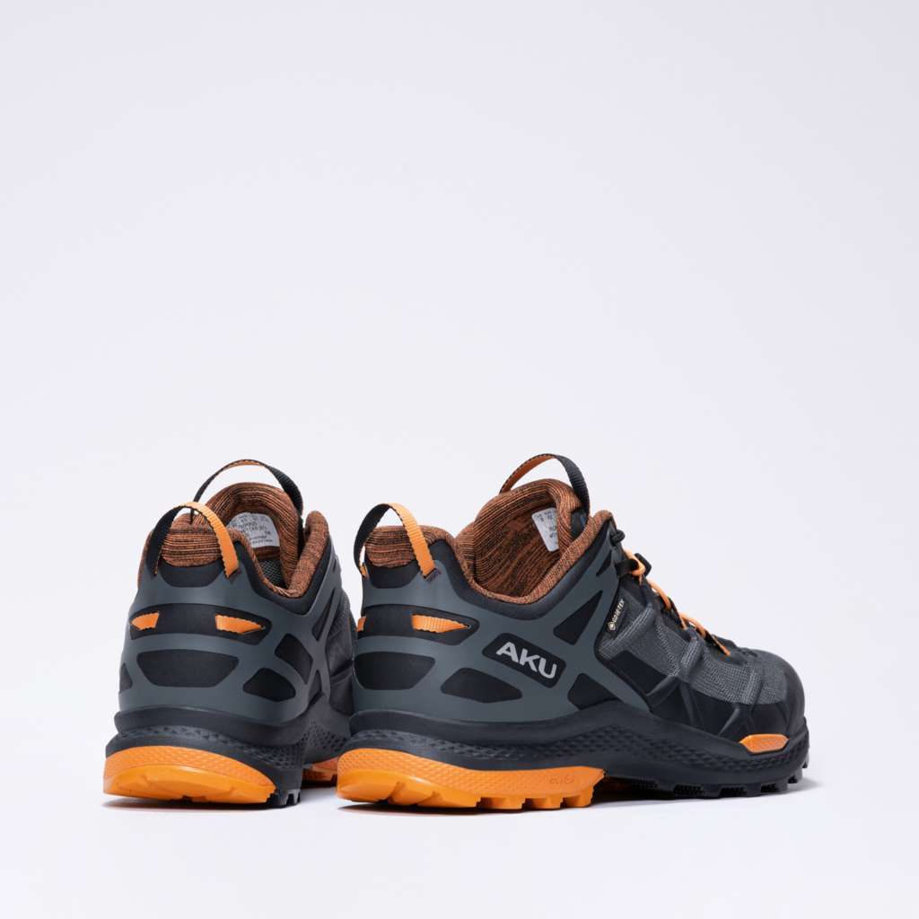 AKU Rocket DFS GTX Nero-Arancio vista posteriore