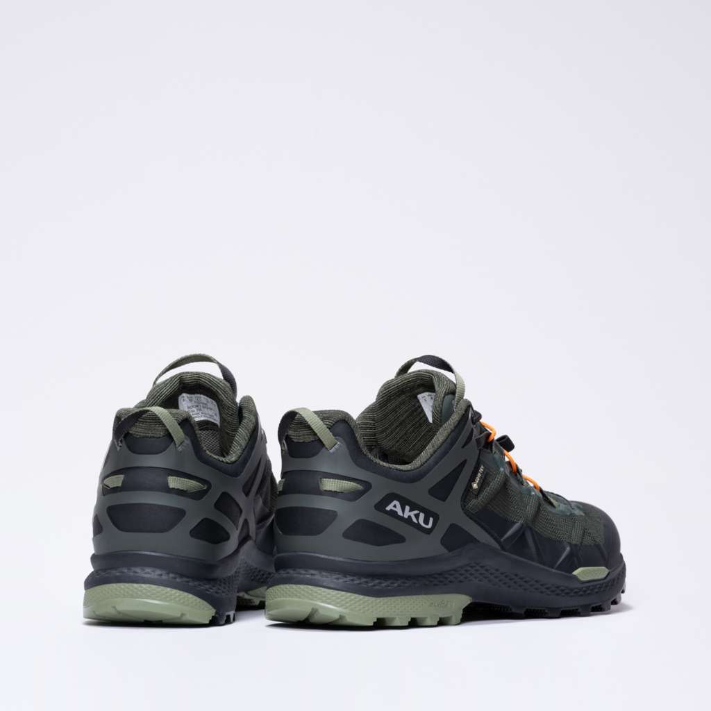 AKU Rocket DFS GTX Verde Militare-Nero vista posteriore