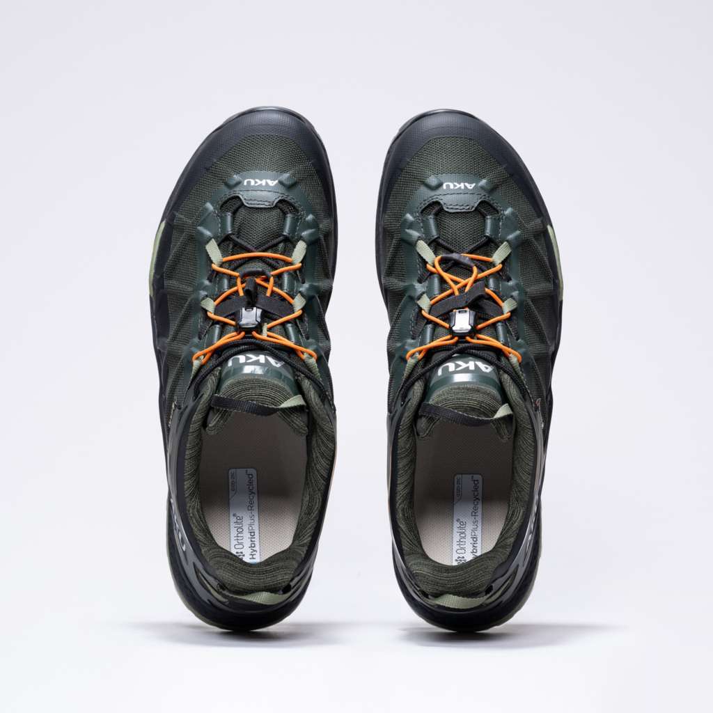 AKU Rocket DFS GTX Verde Militare-Nero vista dall'alto