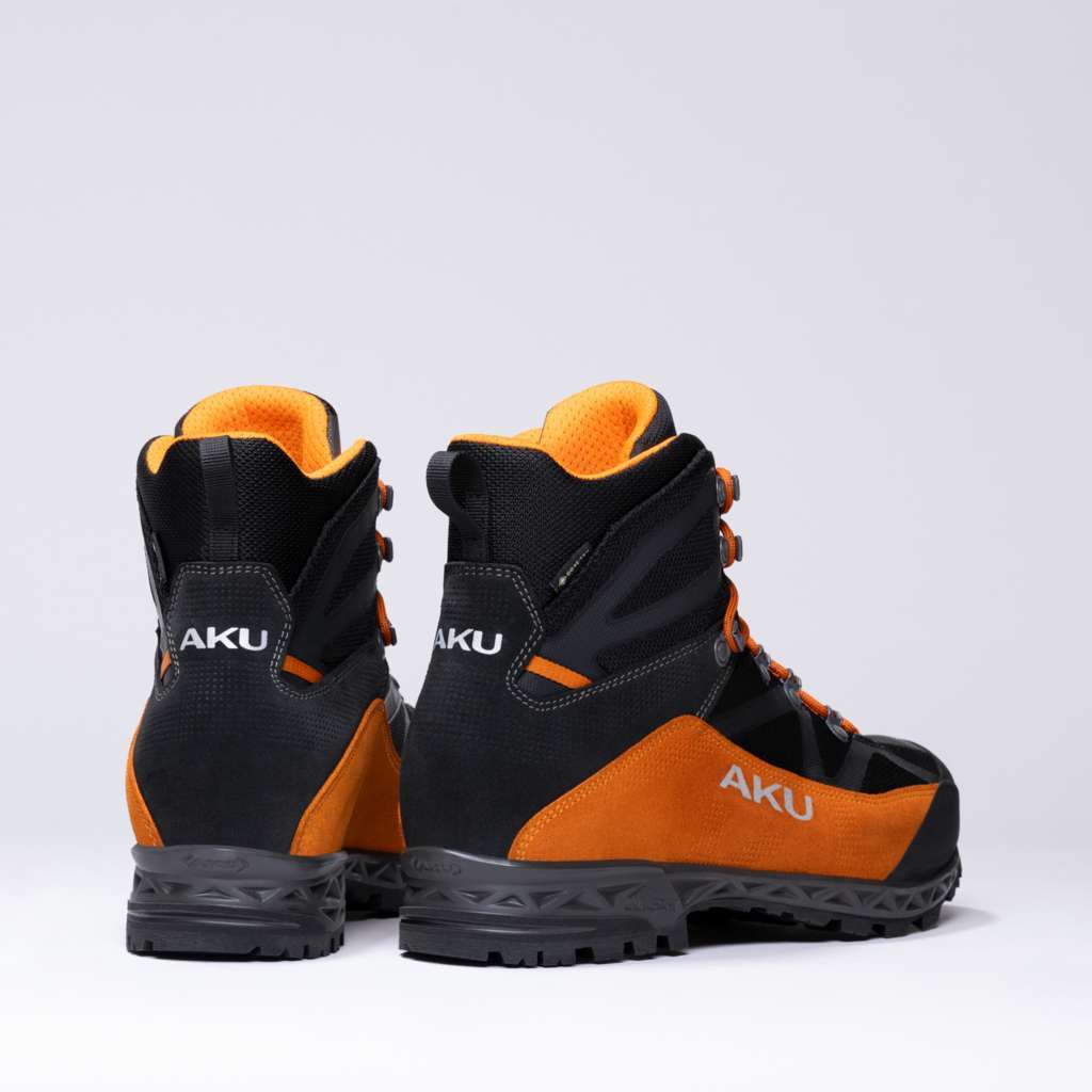 AKU Trekker Pro II GTX Nero-Arancio vista posteriore