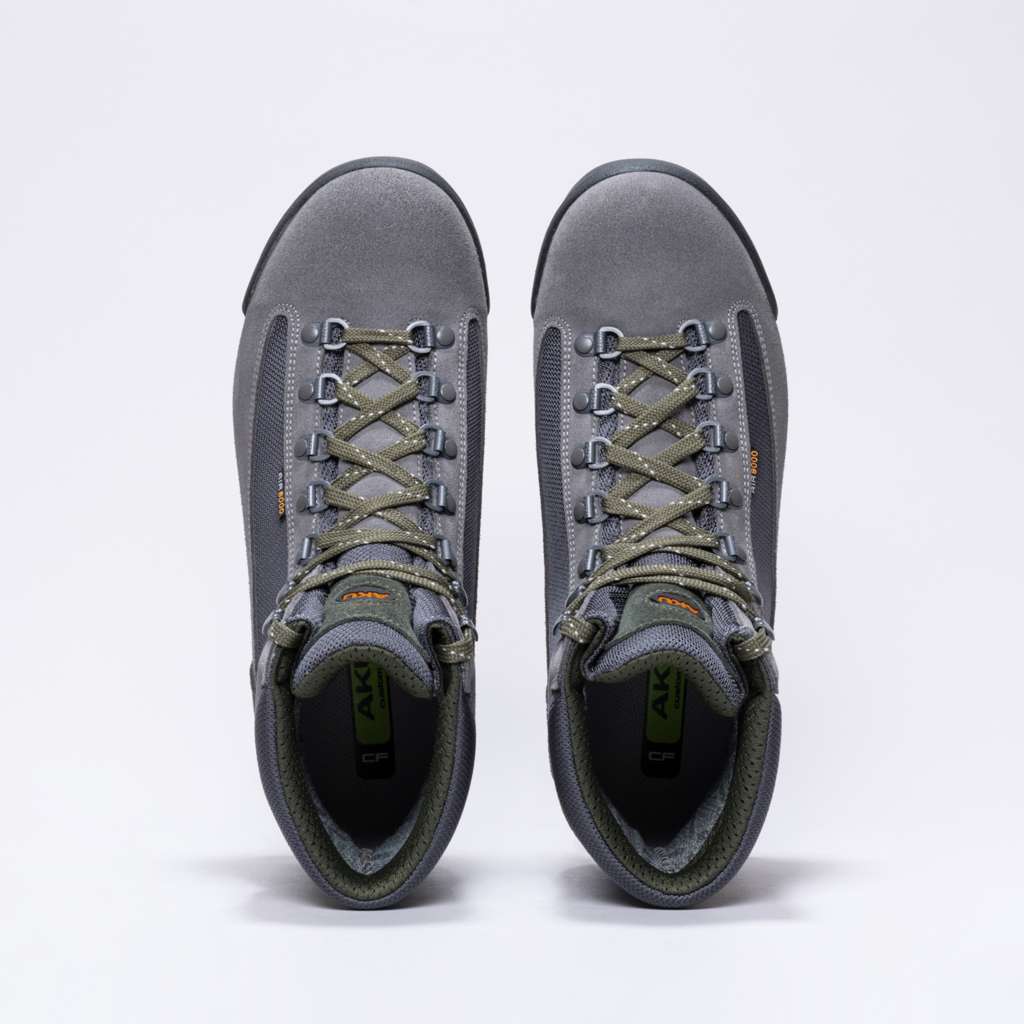 AKU Slope Micro GTX Grigio-Verde vista dall'alto