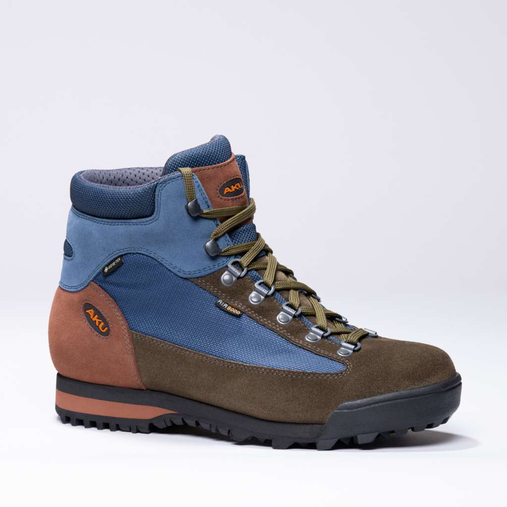 AKU Slope Original GTX Blu-Oliva vista laterale