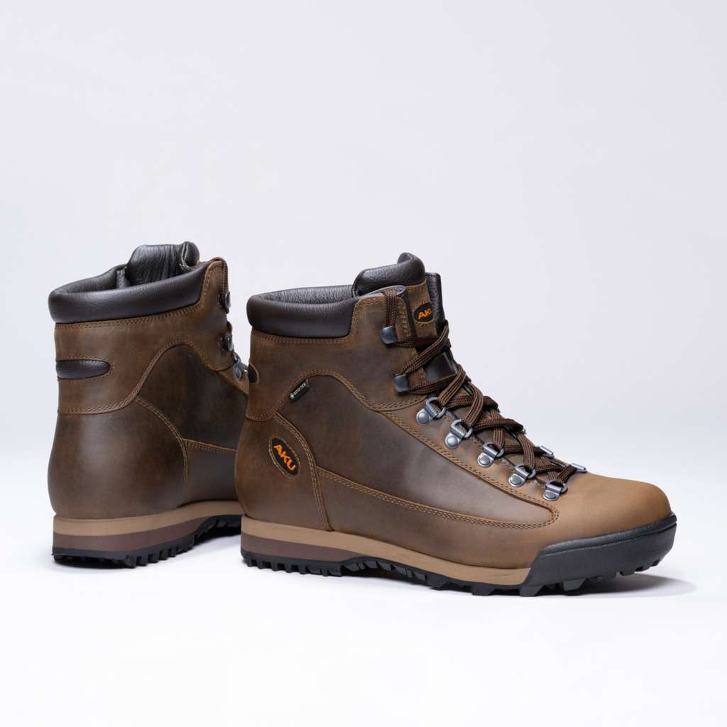 AKU Slope LTR GTX Marrone scuro vista paio completo