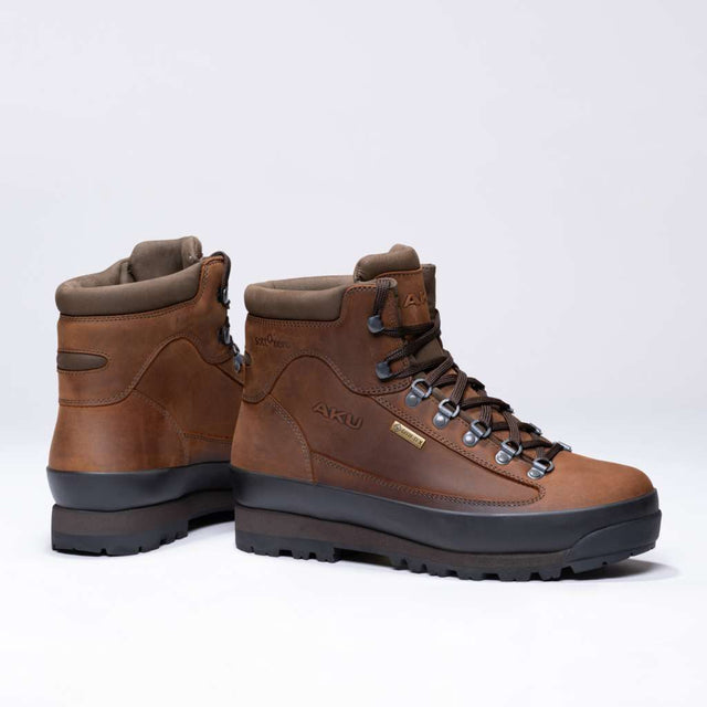 AKU Slope Max GTX Marrone vista paio completo