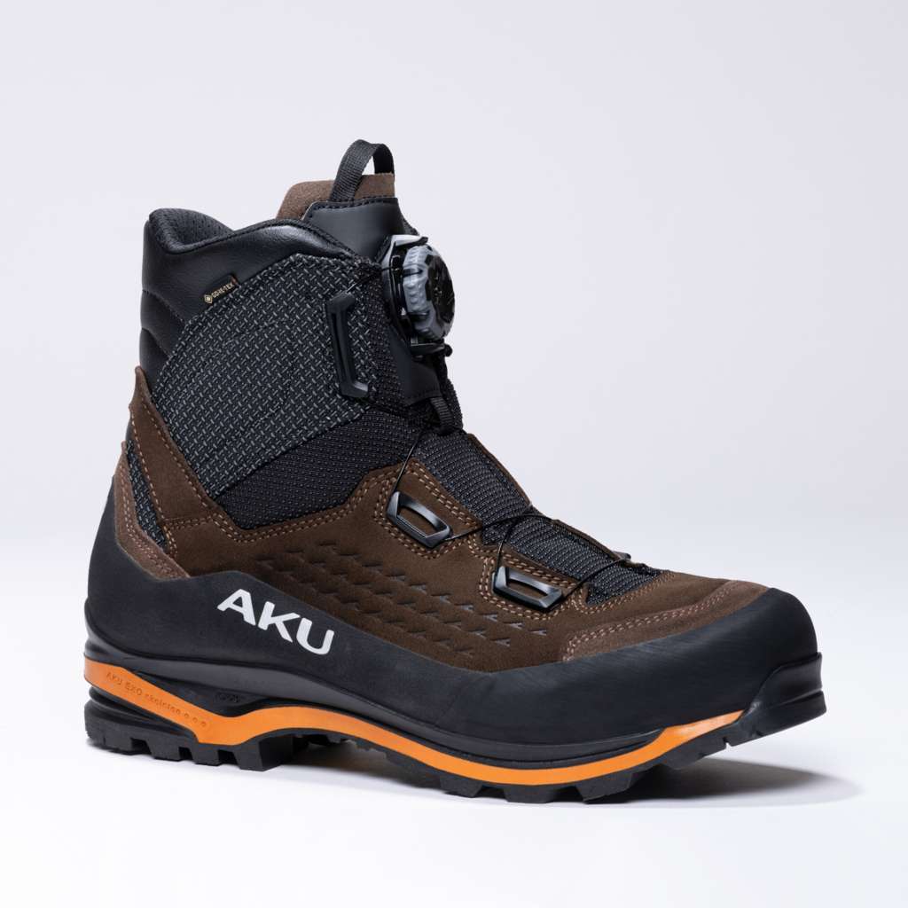 AKU Dogma Boa GTX Marrone-Nero vista laterale