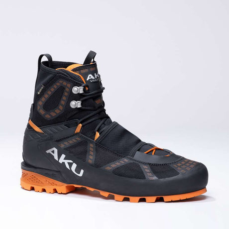 AKU Viaz DFS GTX Nero-Arancio vista laterale