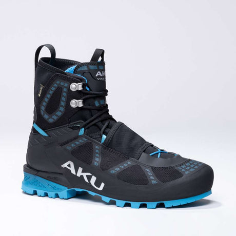 AKU Viaz DFS GTX Ws Nero-Turchese vista laterale