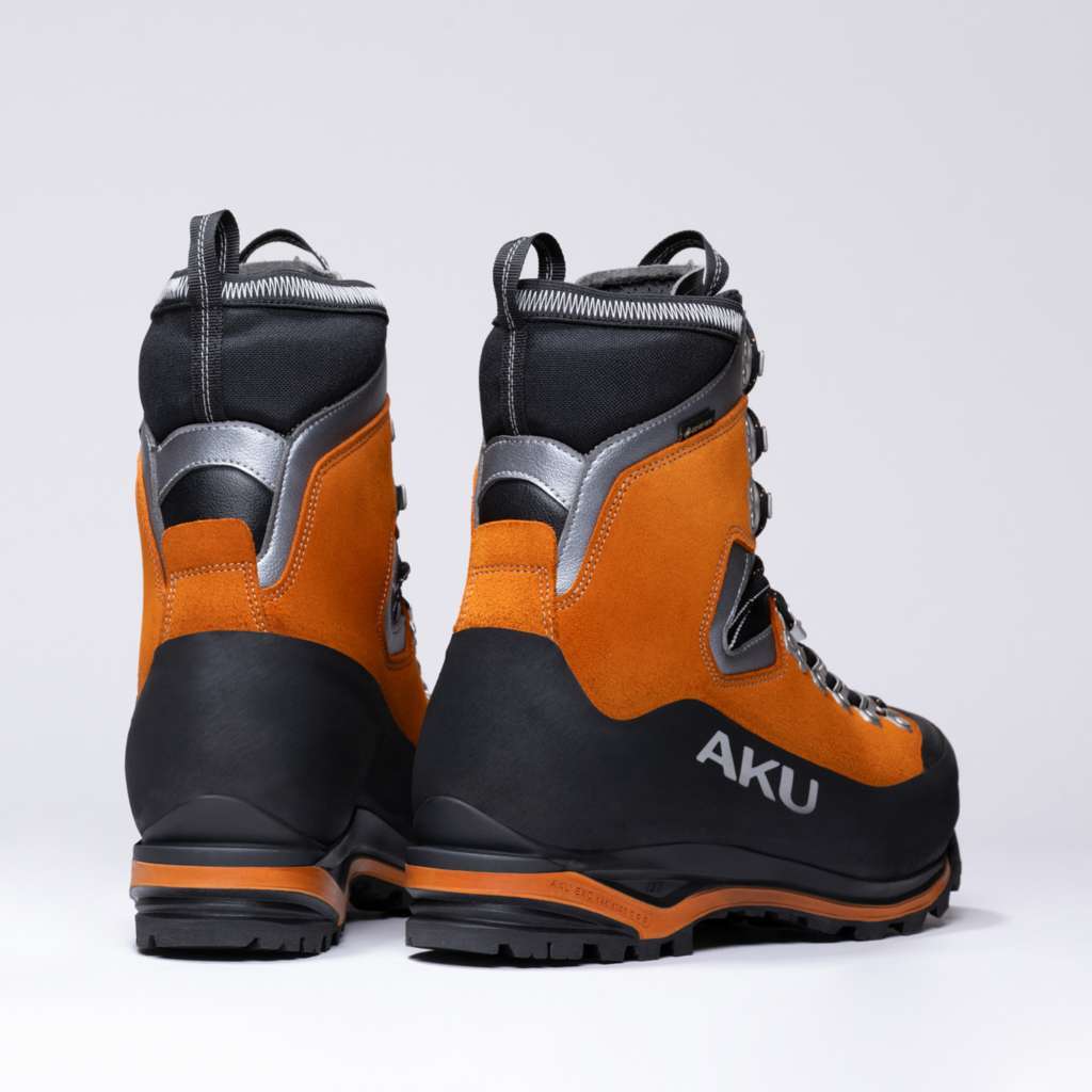 AKU Montagnard Work GTX Arancio vista posteriore