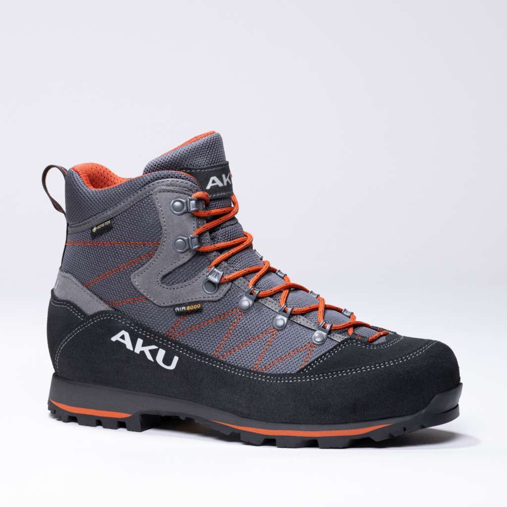 AKU Trekker Lite III GTX Antracite-Ruggine vista laterale