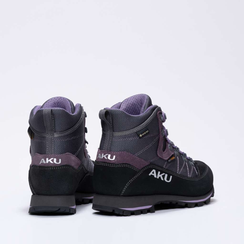 【良品】AKU アク Trekker Lite Ⅲ Wide GTX WS/登山靴/25.0cm Trekker Lite III Wide GTX Ws Anthracite-Purple | Hiking boots – AKU®