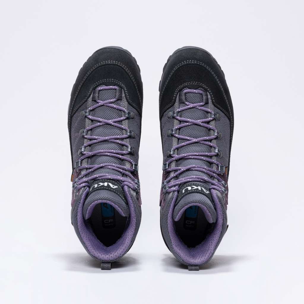 AKU Trekker Lite III GTX Ws Antracite-Viola vista dall'alto