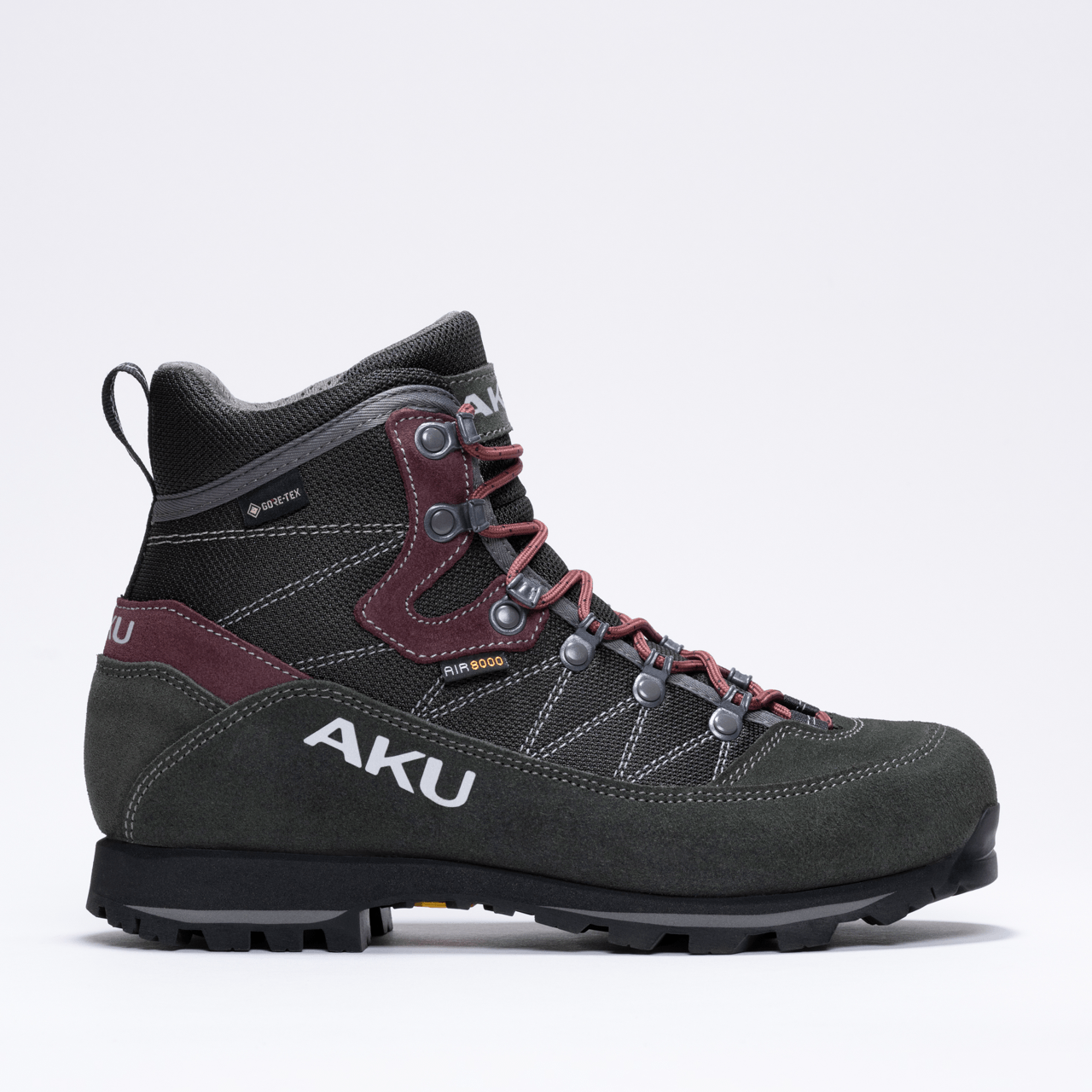 Trekker Lite III GTX Ws Verde scuro-Vino rosso