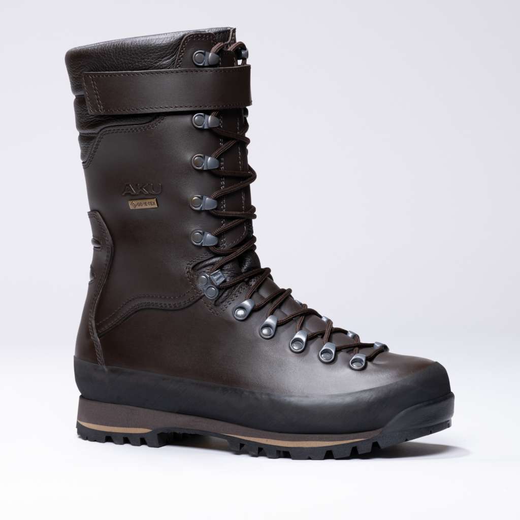 AKU Jager Evo High GTX Marrone vista laterale