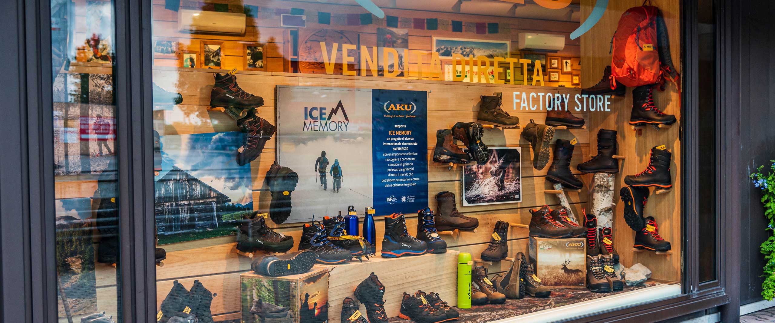 AKU Factory store negozio Montebelluna