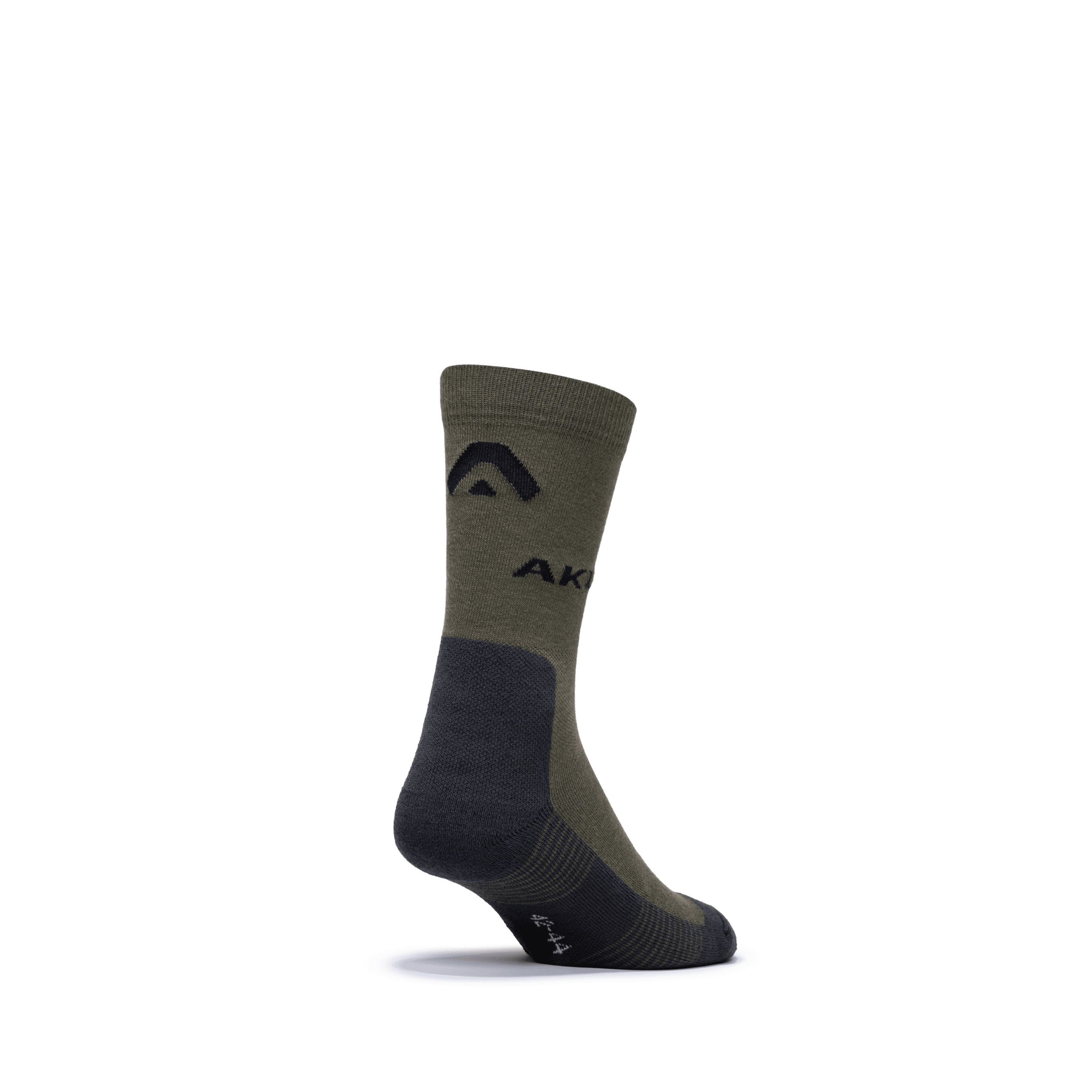 Hiking Low Socks Verde-Grigio Scuro