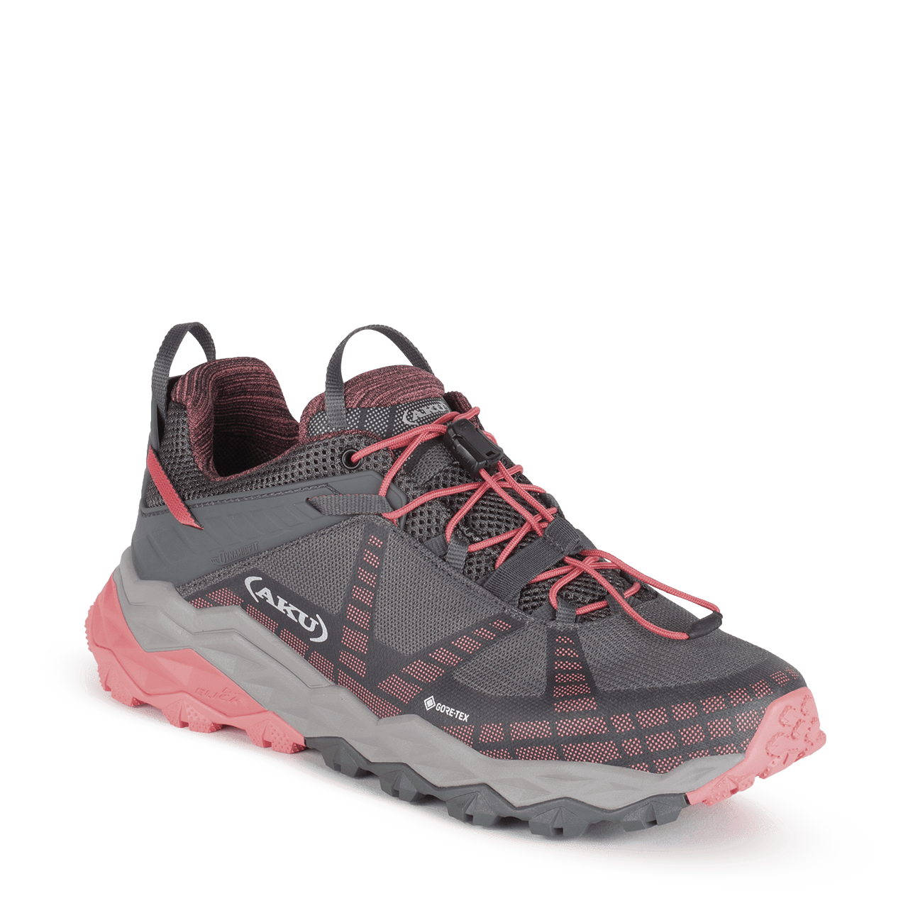 Scarpe da escursionismo donna - Flyrock GTX Ws Antracite-Pesca - AKU