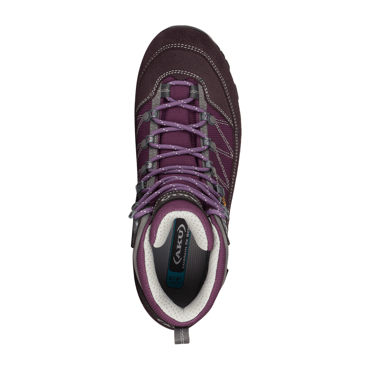 Trekker Lite III GTX Ws Viola Grigio. Scarpa Donna per Percorsi semplici con carichi leggeri AKU