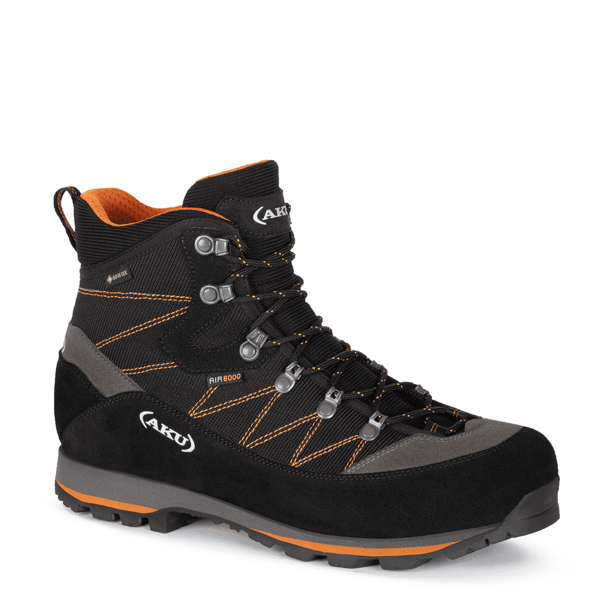 Trekker Lite III Wide GTX Black Orange Trekking Boots AKU