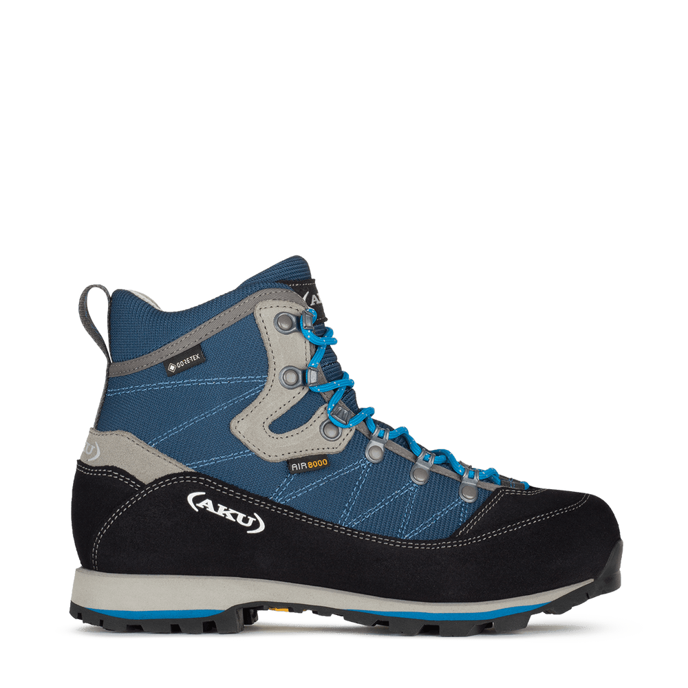 Trekker Lite III Wide GTX Ws Blue-Grey. Woman shoes for hiking â AKU®